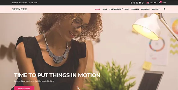Spencer WordPress Theme