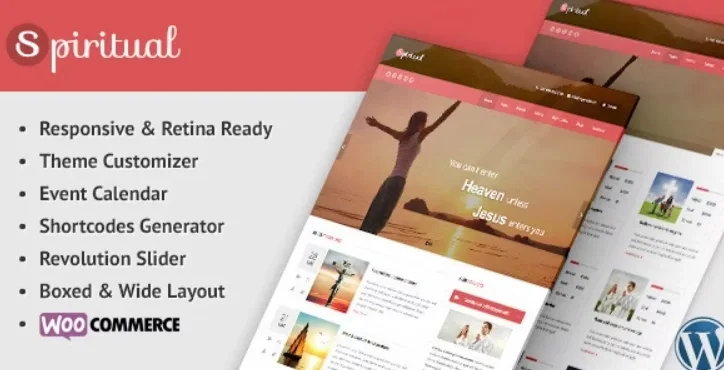 Spiritual – Church WordPress Theme (Responsive)
