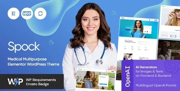 Spock – Medical WordPress Theme