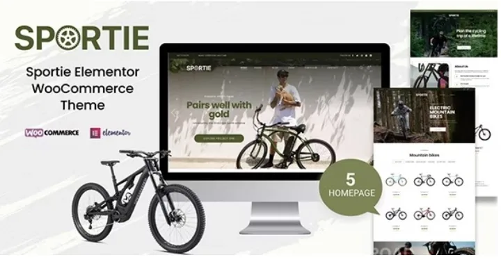 Sportie – Elementor WooCommerce Theme