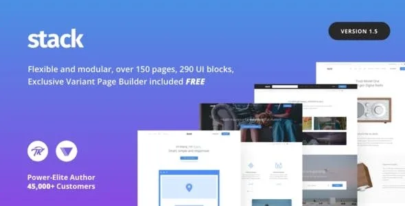 Stack – Variant Page Builder & Visual Composer