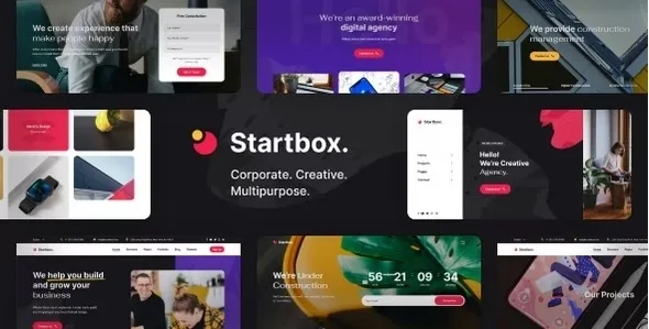 Startbox – Multipurpose Corporate WordPress Theme · Theme para WordPress