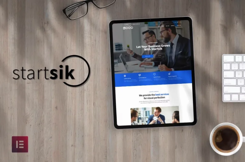 Startsik – Startup Business Elementor Template