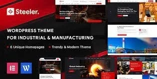 Steeler – Industrial & Manufacturing WordPress Theme