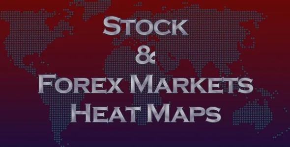 Stock and Forex Markets Heat Maps
