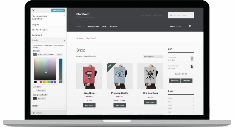 Storefront Product Hero