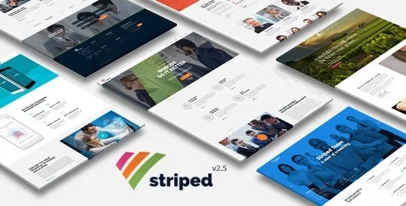 Striped – Multipurpose Business and Corporate Theme