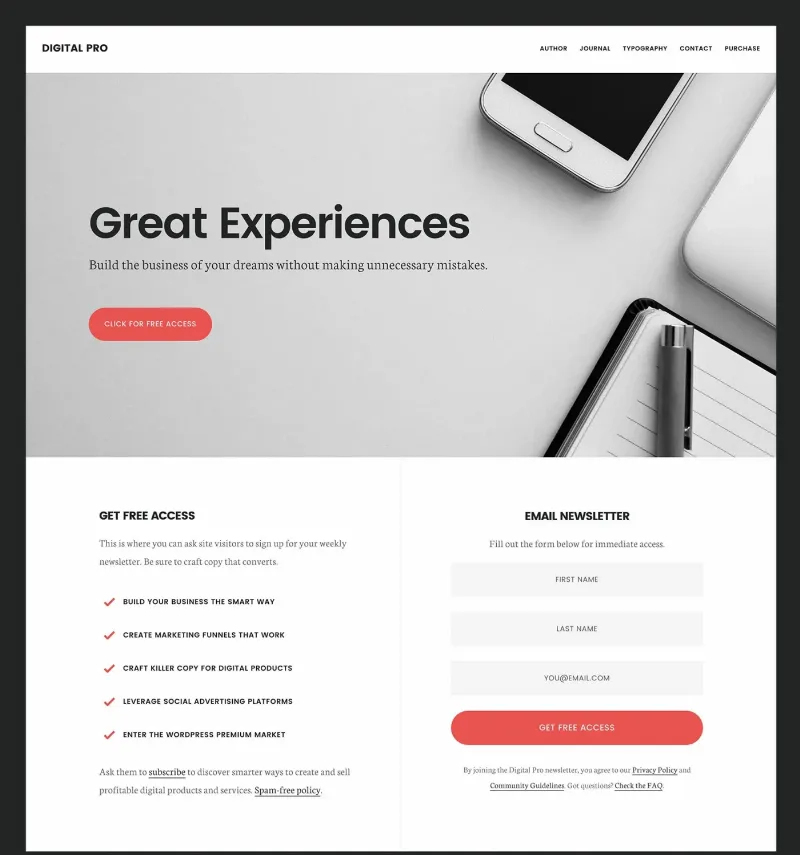 StudioPress – Digital Pro Theme