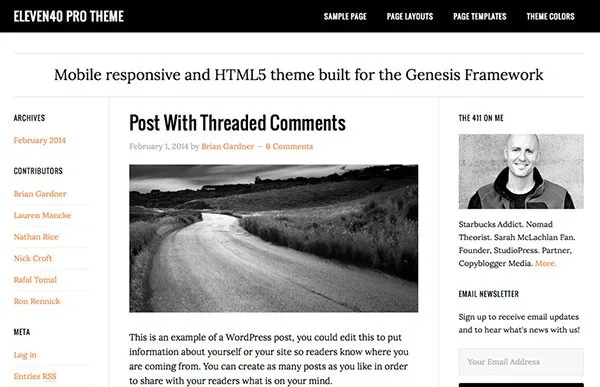 StudioPress – eleven Pro Theme