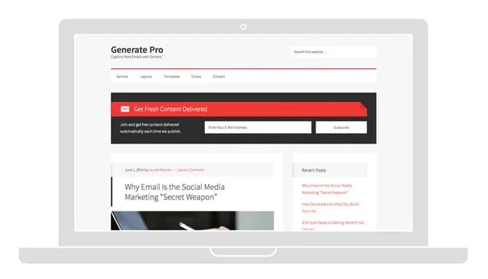 StudioPress – Generate Pro Theme