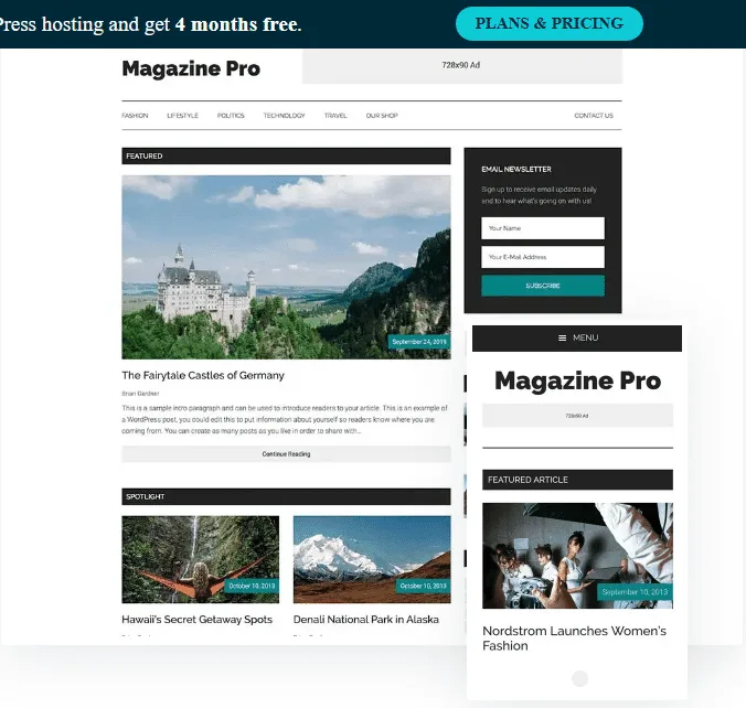 StudioPress Magazine Pro Genesis WordPress Theme