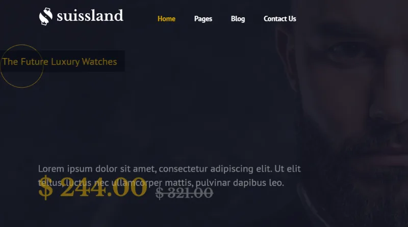 Suissland – Watch Shop Elementor Template