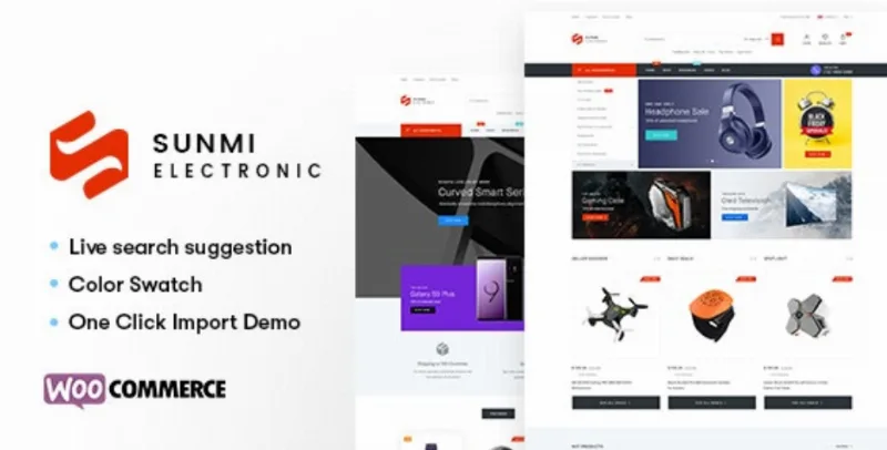 Sumi – Electronics WordPress Theme for WooCommerce