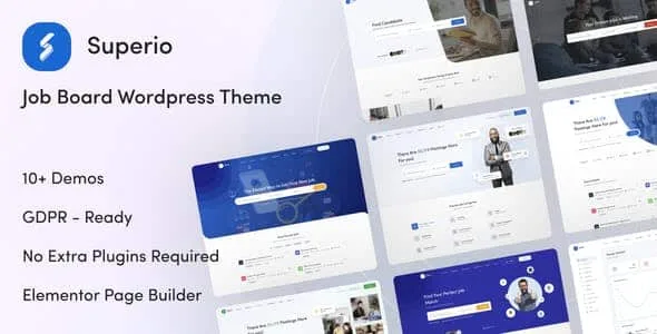 Superio Job Board WordPress Theme