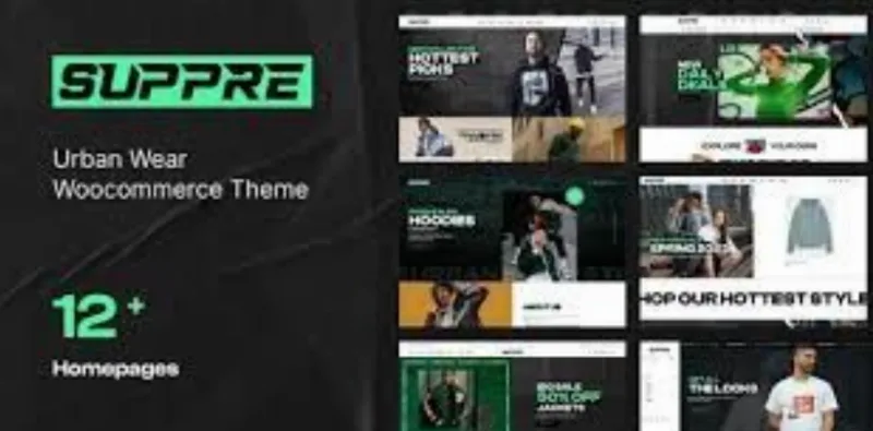 Suppre – Urban Wear WooCommerce Theme