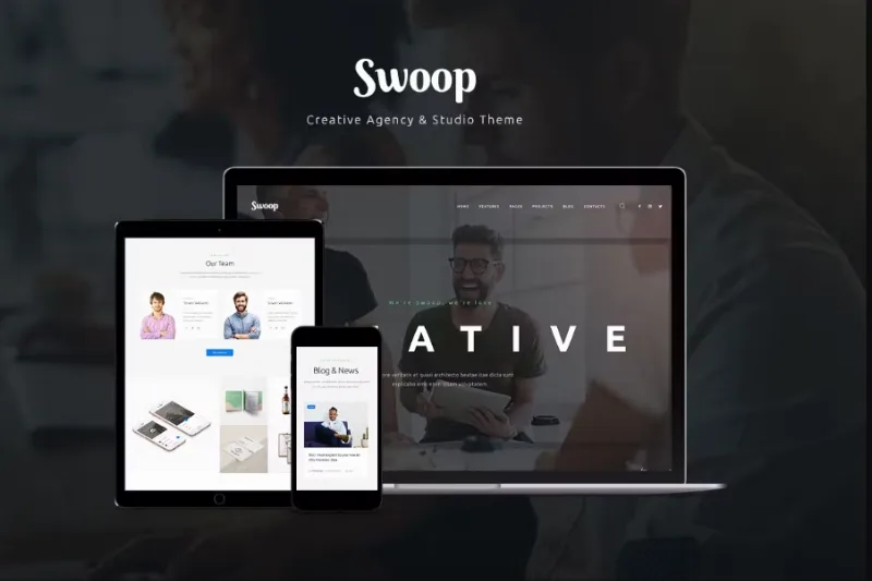Swoop – Creative Agency and studio Theme