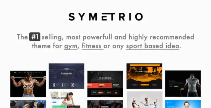 Symetrio – Gym & Fitness WordPress Theme | Health & Beauty