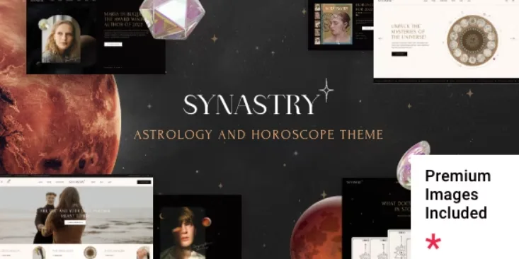 Synastry – Astrology and Horoscope Theme