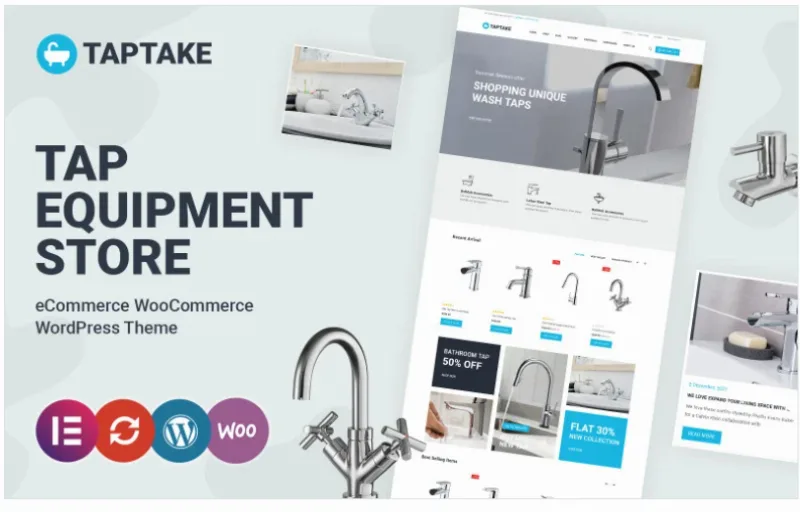 TapTake – Bathroom and Sanitary WooCommerce Theme