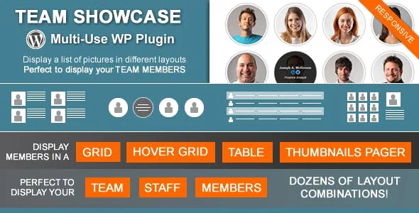 Team Showcase WordPress Plugin