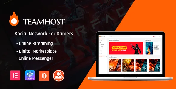 TeamHost – Game Streaming Marketplace