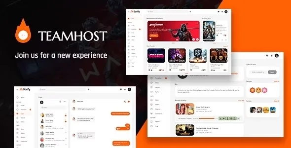 TeamHost – Gaming Community & Digital Marketplace