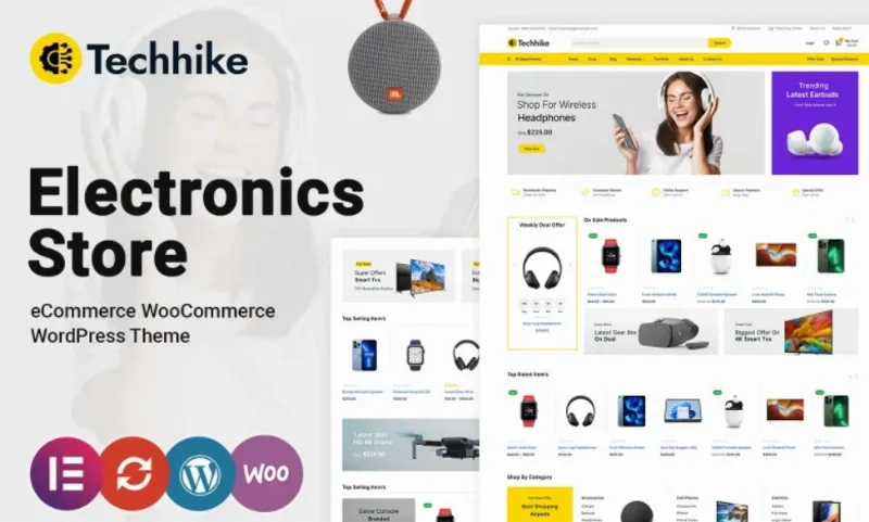 Techhike – Multipurpose Electronics WooCommerce Theme