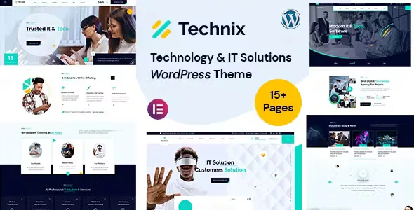 Technix Technology IT Solutions Theme