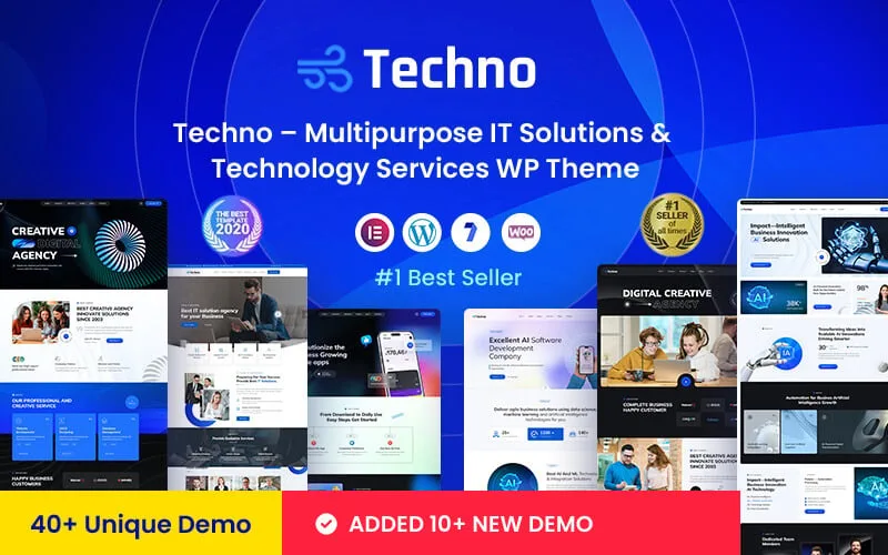 Techno – IT Solutions & Technology Services Multipurpose WordPress Theme
