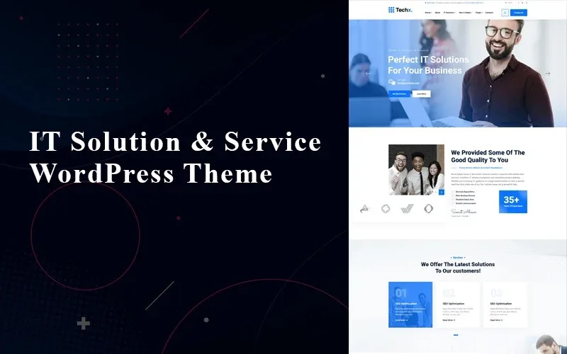 Techx – IT Solutions & Services WordPress Theme