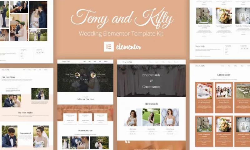 Temy and Kifty Wedding Template