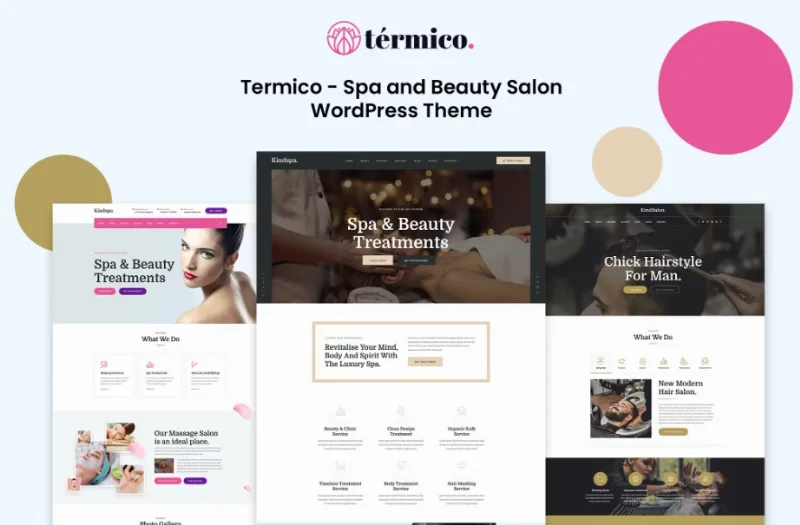Termico – Spa and Beauty Salon WordPress Theme
