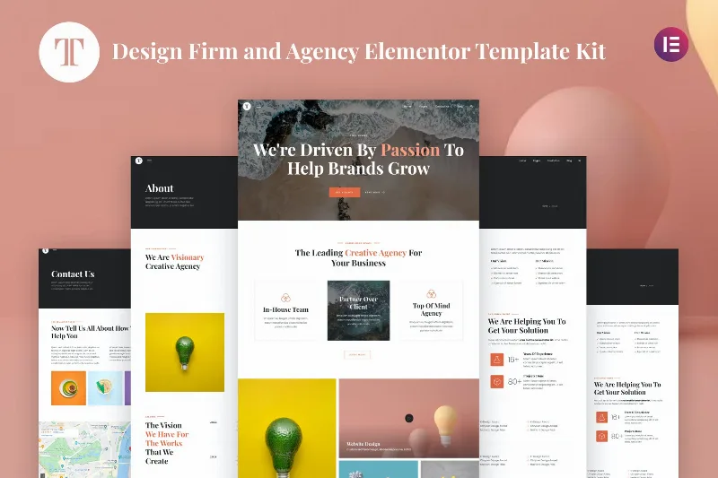 Terrano – Design Firm & Agency Elementor Template