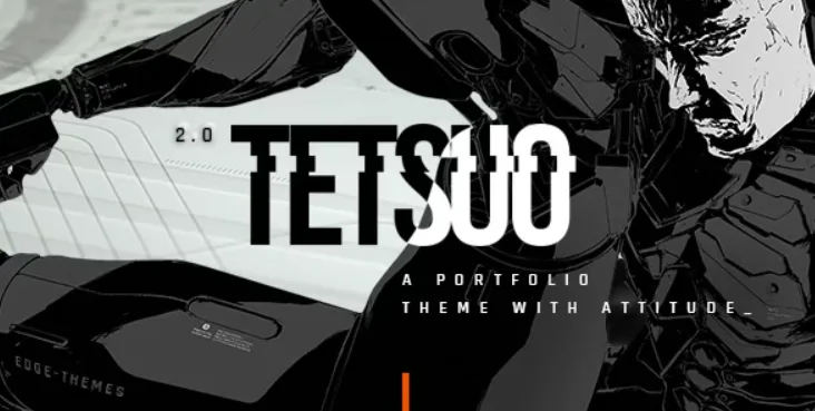 Tetsuo – Portfolio and Creative Industry Theme