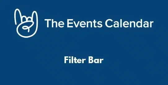 The Events Calendar – Filter Bar