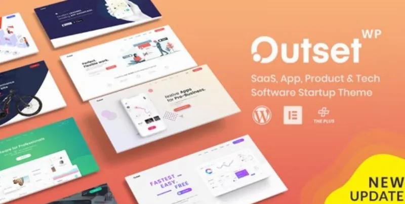 The Outset – MultiPurpose WordPress Theme for Saas & Startup