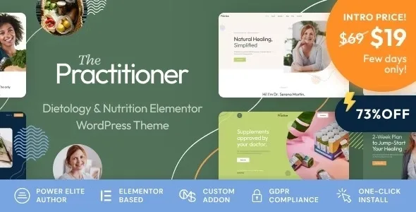 The Practitioner – Doctor and Medical WordPress Theme