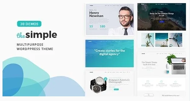 The Simple – Business WordPress Theme