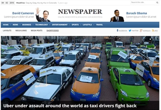 Theme Junkie – Newspaper