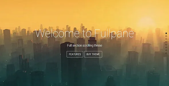 Themify Fullpane Theme