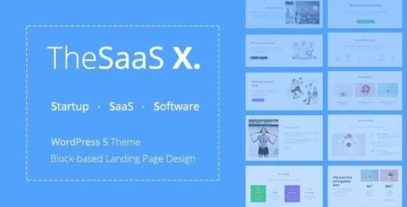 TheSaaS X – Responsive SaaS, Startup & Business Theme