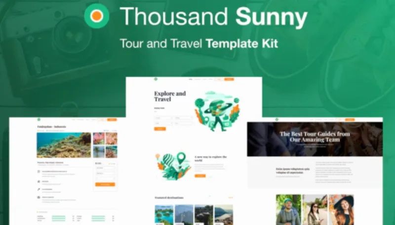 Thousand Sunny – Travel Elementor