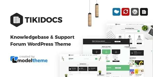 Tikidocs – Knowledgebase & Support Forum WordPress Theme + RTL