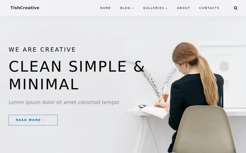 TishCreative – Creative Agency WordPress Theme