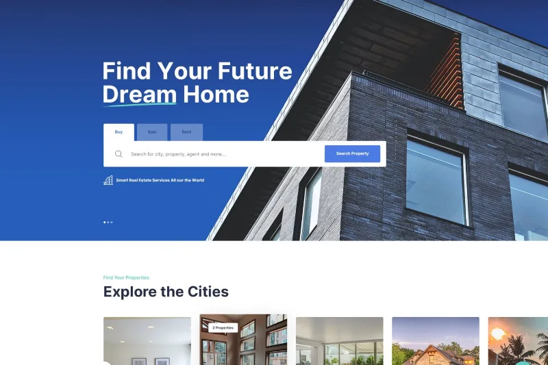 Tolips – Real Estate WordPress Theme