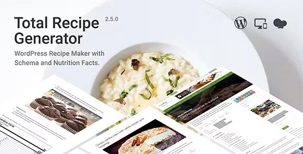 Total Recipe Generator for WPBakery