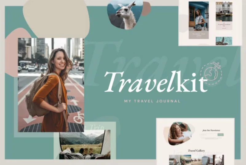 TravelKit – Journal & Blog Template Kit for