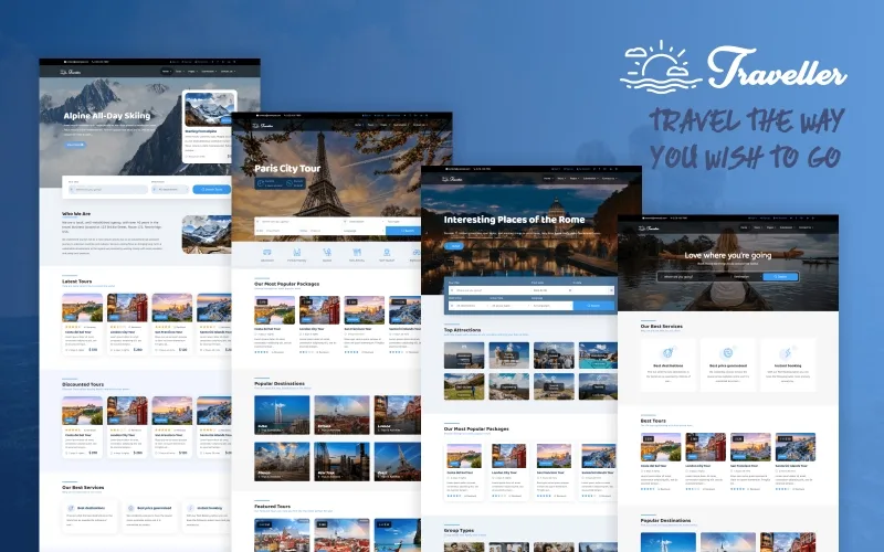 Traveller – Tour & Travel WordPress Theme