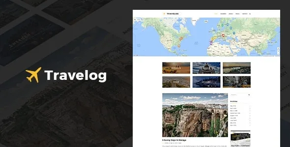 Travelog – WordPress Theme For Travelers
