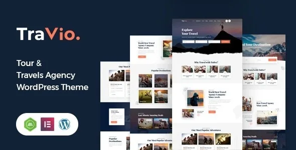 Travio – Tour & Travels Agency Template